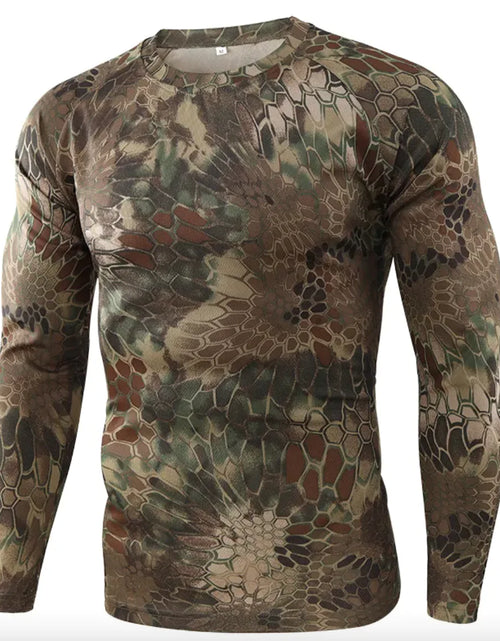 Load image into Gallery viewer, Camouflage Long-Sleeved Cycling Jersey - Outdoor Sports Gear
