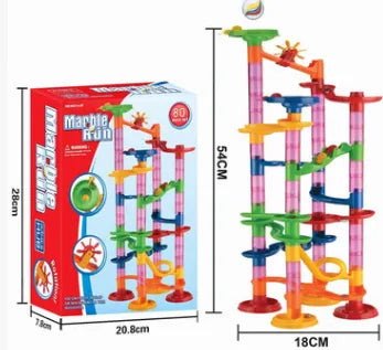 Load image into Gallery viewer, 3D Maze Puzzle Track Building Blocks Toy for Kids
