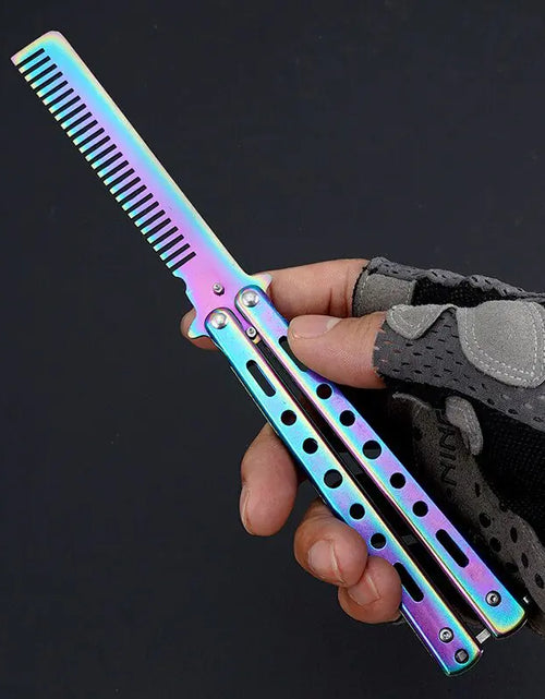 Load image into Gallery viewer, Portable Butterfly Training Knife
