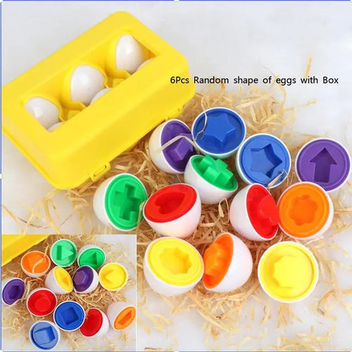 Load image into Gallery viewer, Baby Learning Educational Toy Smart Egg Toy Games Shape Matching Sorters Toys Montessori Eggs Toys For Kids Children 2 3 4 Years
