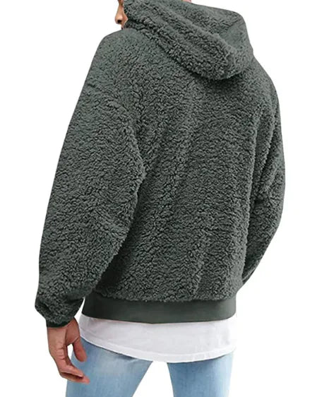 Load image into Gallery viewer, European American Wool And Fleece Hooded Men&#39;s Hoodie
