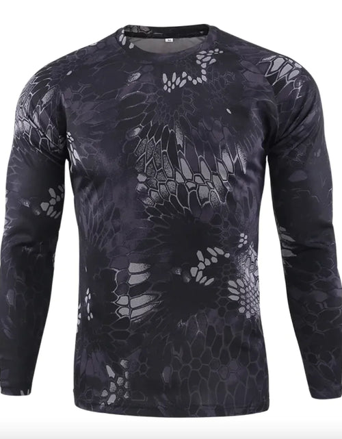 Load image into Gallery viewer, Camouflage Long-Sleeved Cycling Jersey - Outdoor Sports Gear
