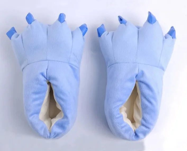 Dinosaur Paw Funny Slippers for Men Women Kids