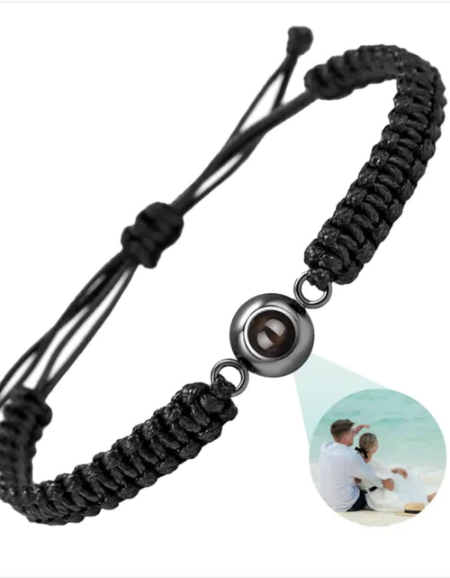 Load image into Gallery viewer, 100 Languages &#39;I Love You&#39; Woven Bracelet
