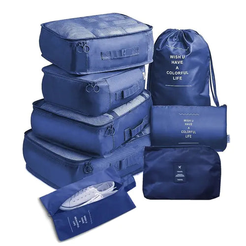 Load image into Gallery viewer, 8 Pieces Large Capacity Luggage Storage Bags
