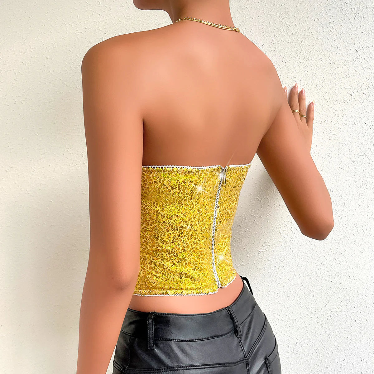 Glitter Tank Top for Women