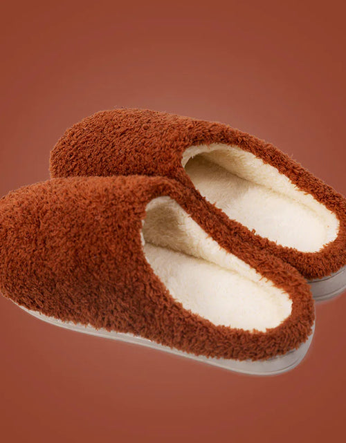 Load image into Gallery viewer, BASIC Fur Indoor Non Slip Slippers
