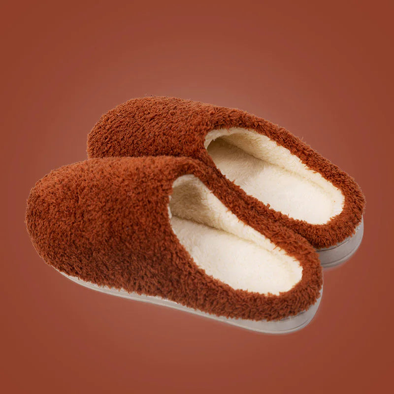 BASIC Fur Indoor Non Slip Slippers