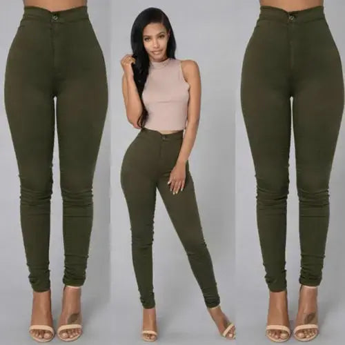 Load image into Gallery viewer, High Waist Solid Leggings
