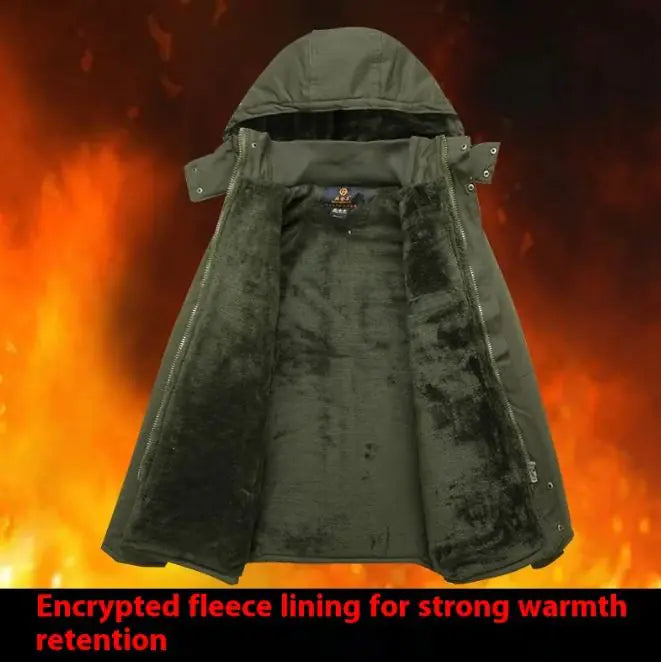 Windproof And Cold-resistant Cotton-padded Jacket