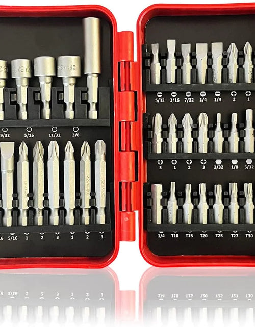 Load image into Gallery viewer, 37 Piece Impact Screwdriver Bit Set Nut Driver Torx Phillips Tool Magnetic Drill
