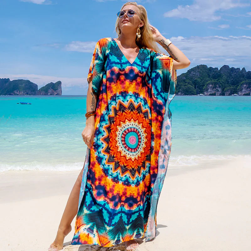 Printed Robe Holiday Sun Shirt