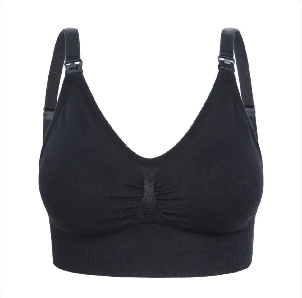 Front-Opening Wireless Nursing Bra