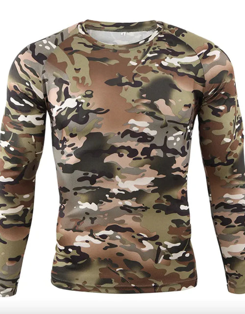 Load image into Gallery viewer, Camouflage Long-Sleeved Cycling Jersey - Outdoor Sports Gear
