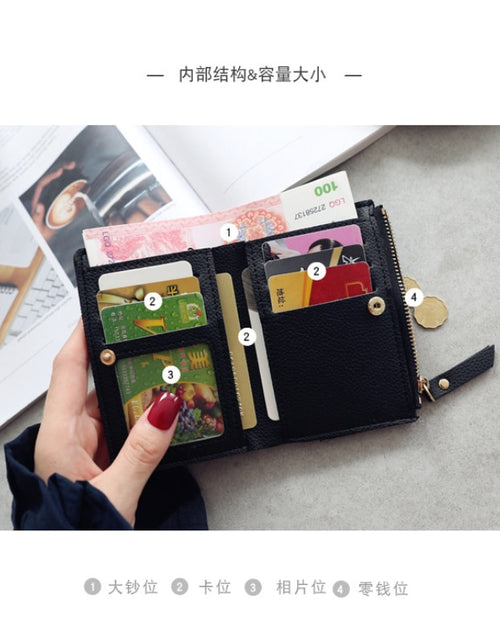 Load image into Gallery viewer, Cherry Embroidered Small Wallet
