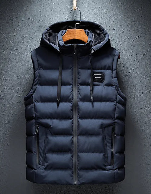 Load image into Gallery viewer, Trendy Fleece-Lined Vest – Warm Outerwear Layer
