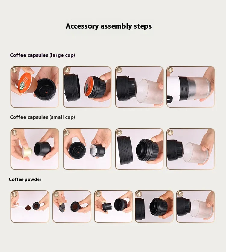 Portable Capsule Coffee Heating Machine