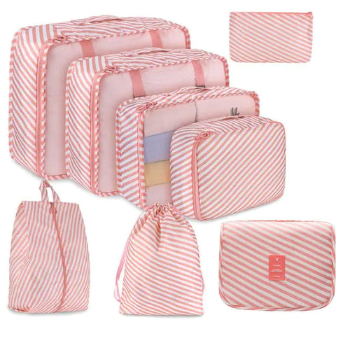 Load image into Gallery viewer, 8 Pieces Large Capacity Luggage Storage Bags
