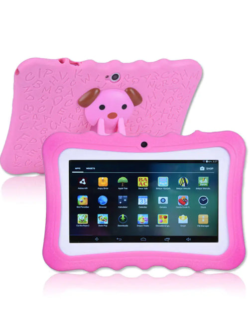 Load image into Gallery viewer, 7 Inch Android Kids Tablet WIFI tablet With Leather Case Tablet Android Gift Kids Tablet
