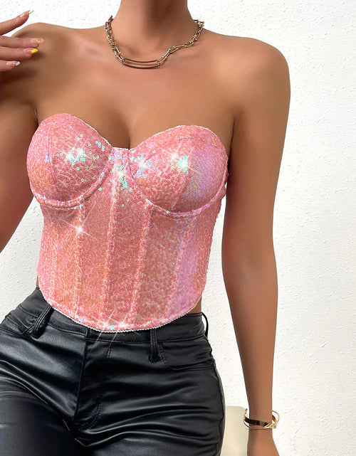 Load image into Gallery viewer, Glitter Tank Top for Women
