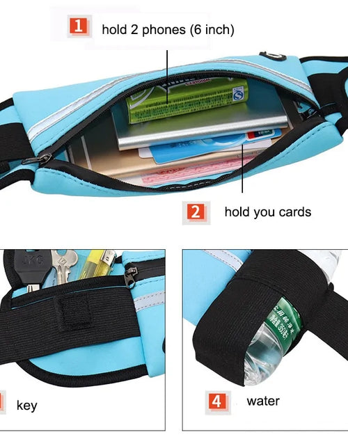 Load image into Gallery viewer, Portable Waterproof Waist Bag
