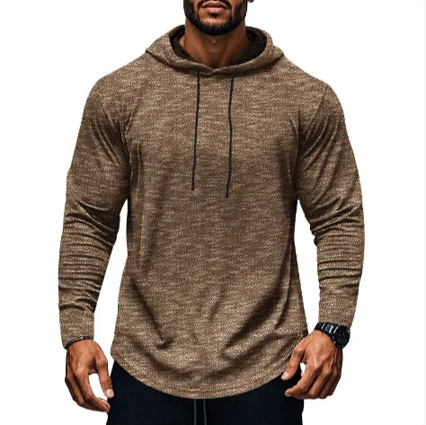 Load image into Gallery viewer, Men&#39;s Plus-Size Hooded Sweater.
