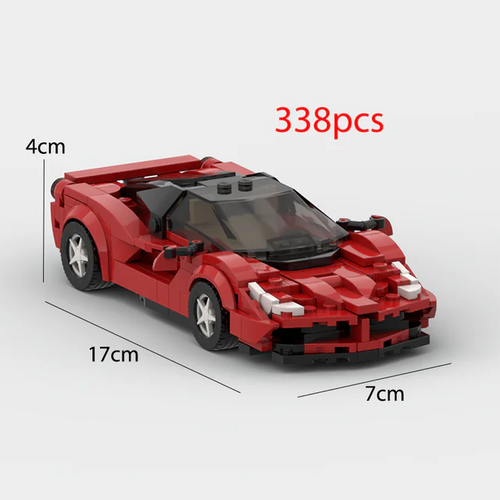 Load image into Gallery viewer, Ferrari Roma Racing Car Brick Toys
