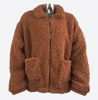 Load image into Gallery viewer, Oversized Faux Fur Jacket
