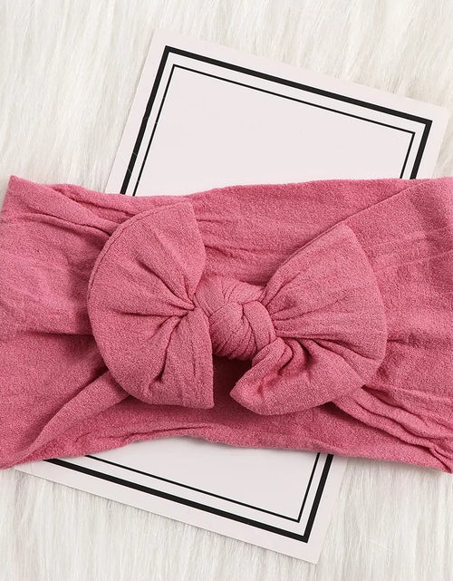 Load image into Gallery viewer, Toddler Girls Kid Baby Bow Hairband
