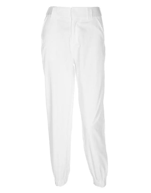 Load image into Gallery viewer, High Waist White Trousers
