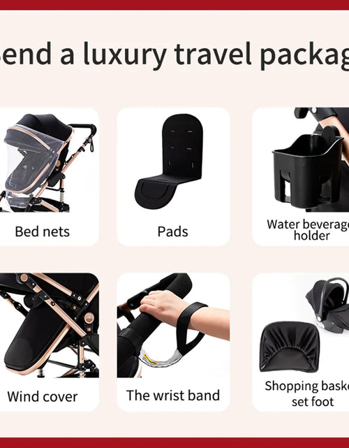 Load image into Gallery viewer, Lightweight Foldable Baby Stroller
