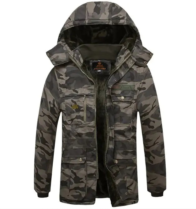 Windproof And Cold-resistant Cotton-padded Jacket