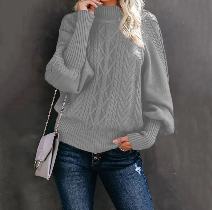 Women's New Style Medium Neck Sweater