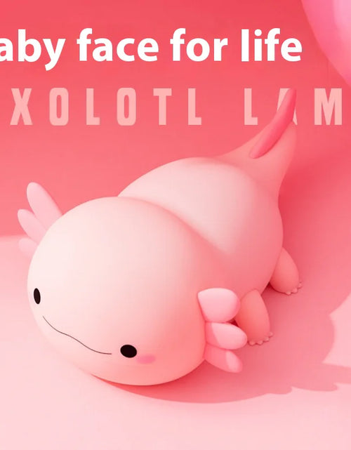 Load image into Gallery viewer, Axolotl Night Light for Kids
