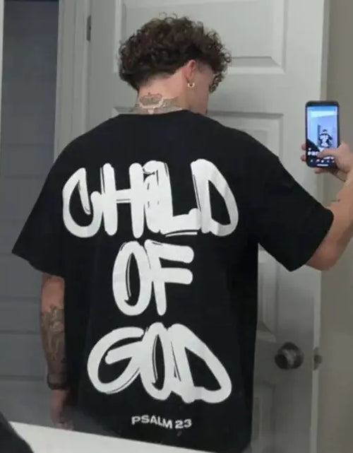 Load image into Gallery viewer, Child Of God Print T-shirt
