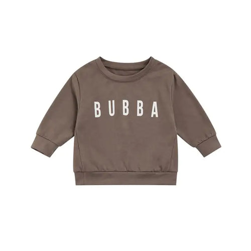 Load image into Gallery viewer, Toddler Solid Letter Print  Pullover
