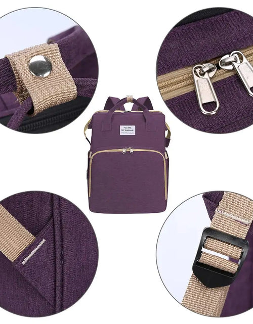 Load image into Gallery viewer, Multifunctional Portable Diaper Bag
