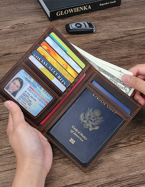 Load image into Gallery viewer, Multifunctional Wallet Passport Holder
