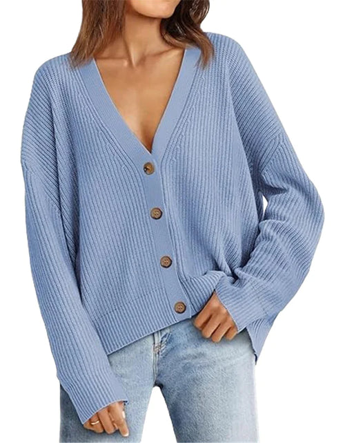 Load image into Gallery viewer, Women&#39;s Lightweight Button Cardigan
