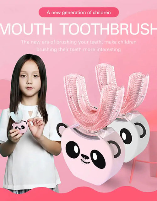 Load image into Gallery viewer, Smart 360 Degrees Automatic Sonic Electric Kids Toothbrush
