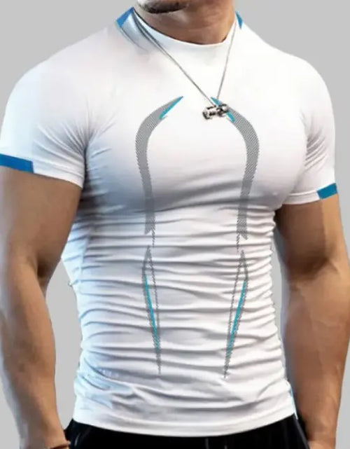 Load image into Gallery viewer, Breathable Sports T-shirt
