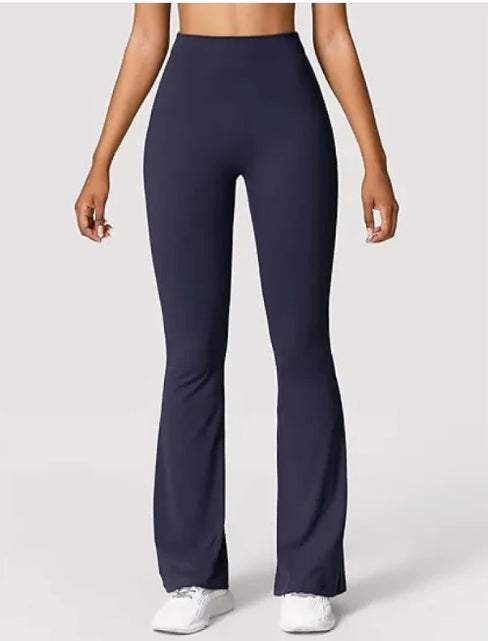 Load image into Gallery viewer, High-Waist Quick-Dry Yoga Bell-Bottom Fitness Pants
