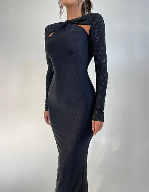 Load image into Gallery viewer, Hollow Out Bodycon Dress
