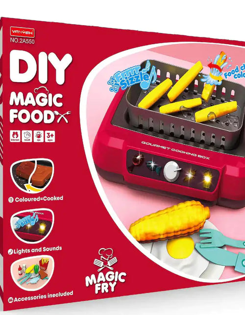 Load image into Gallery viewer, Pretend Play Gourmet Cooking Box for Kids
