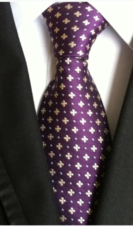 Men s Tie 8cm Business Gentleman British Formal Wear