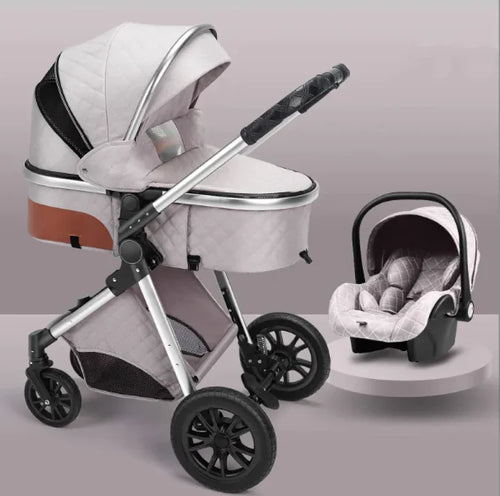 Load image into Gallery viewer, Stylish High View Stroller Lightweight Folding
