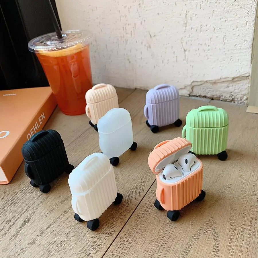 Kawaii Suitcase Airpod Cases