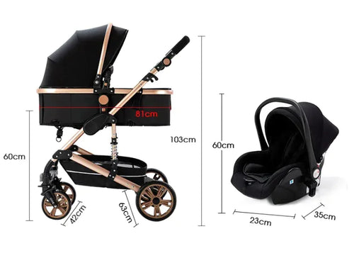 Load image into Gallery viewer, Lightweight Foldable Baby Stroller
