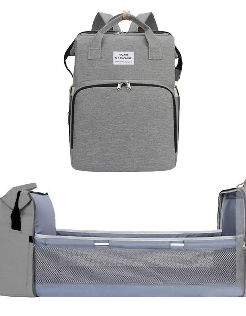 Load image into Gallery viewer, Multifunctional Portable Diaper Bag
