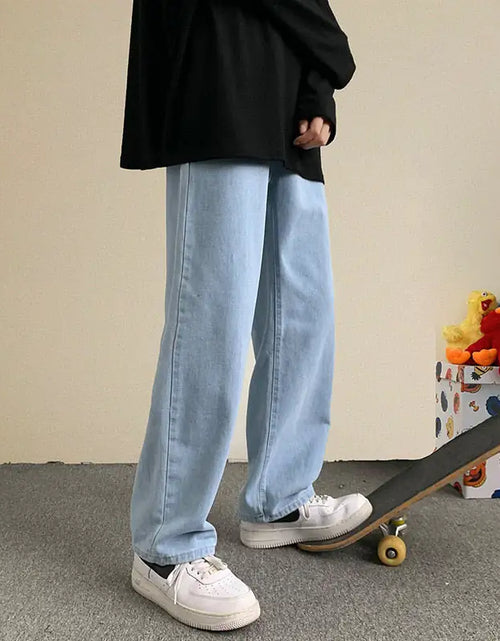 Load image into Gallery viewer, Streetwear Baggy Jeans
